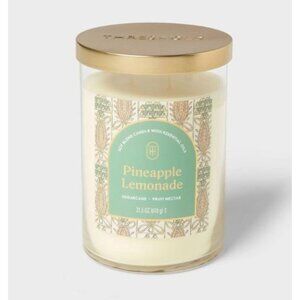 Threshold Pineapple Lemonade Soy Blend Candle With Essential Oils 21.5oz